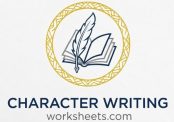 character writing worksheets